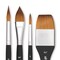 Princeton Aqua Elite Series 4850 Synthetic Brushes - Box Set of 4